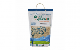 Just Organik Brown Rice Basmati   Pack  500 grams